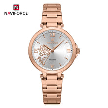 Cargar imagen en el visor de la galería, Naviforce Acero Análogo Dama Ref NF5060