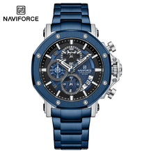 Cargar imagen en el visor de la galería, Naviforce Acero Cronógrafo Ref NF8065