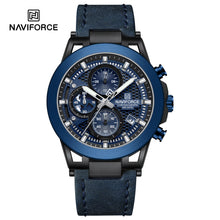 Cargar imagen en el visor de la galería, Naviforce Cuero Cronografo Ref NF8073