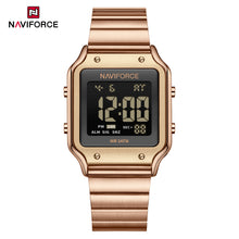 Cargar imagen en el visor de la galería, Naviforce Acero Digital Dama Ref NF5046