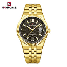 Cargar imagen en el visor de la galería, Naviforce Acero Calendario Ref NF9277
