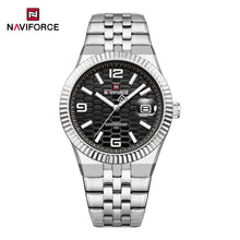 Cargar imagen en el visor de la galería, Naviforce Acero Calendario Ref NF9277
