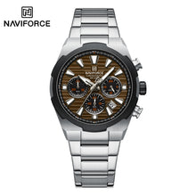 Cargar imagen en el visor de la galería, Naviforce Acero Cronógrafo Ref NF8081
