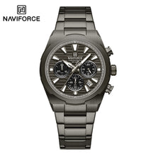 Cargar imagen en el visor de la galería, Naviforce Acero Cronógrafo Ref NF8081
