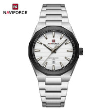 Cargar imagen en el visor de la galería, Naviforce Acero Calendario Ref NF9274
