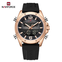 Cargar imagen en el visor de la galería, Naviforce Goma Doble Hora Ref NF9264
