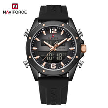 Cargar imagen en el visor de la galería, Naviforce Goma Doble Hora Ref NF9264
