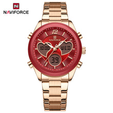 Cargar imagen en el visor de la galería, Naviforce Acero Doble Hora Ref NF5045S
