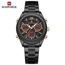 Cargar imagen en el visor de la galería, Naviforce Acero Doble Hora Ref NF5045S
