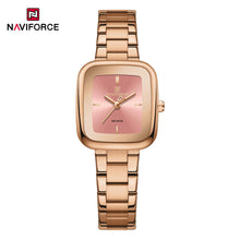 Cargar imagen en el visor de la galería, Naviforce Dama Acero Análogo Ref N5075
