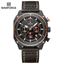 Cargar imagen en el visor de la galería, Naviforce Cuero Cronógrafo Ref NF8057

