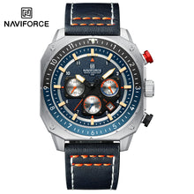 Cargar imagen en el visor de la galería, Naviforce Cuero Cronógrafo Ref NF8057
