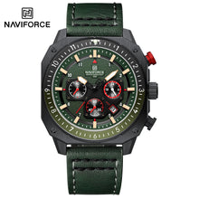 Cargar imagen en el visor de la galería, Naviforce Cuero Cronógrafo Ref NF8057

