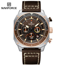 Cargar imagen en el visor de la galería, Naviforce Cuero Cronógrafo Ref NF8057
