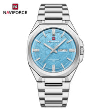Cargar imagen en el visor de la galería, Naviforce Acero Calendario Ref NF9273
