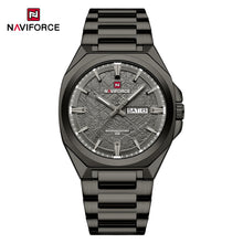 Cargar imagen en el visor de la galería, Naviforce Acero Calendario Ref NF9273
