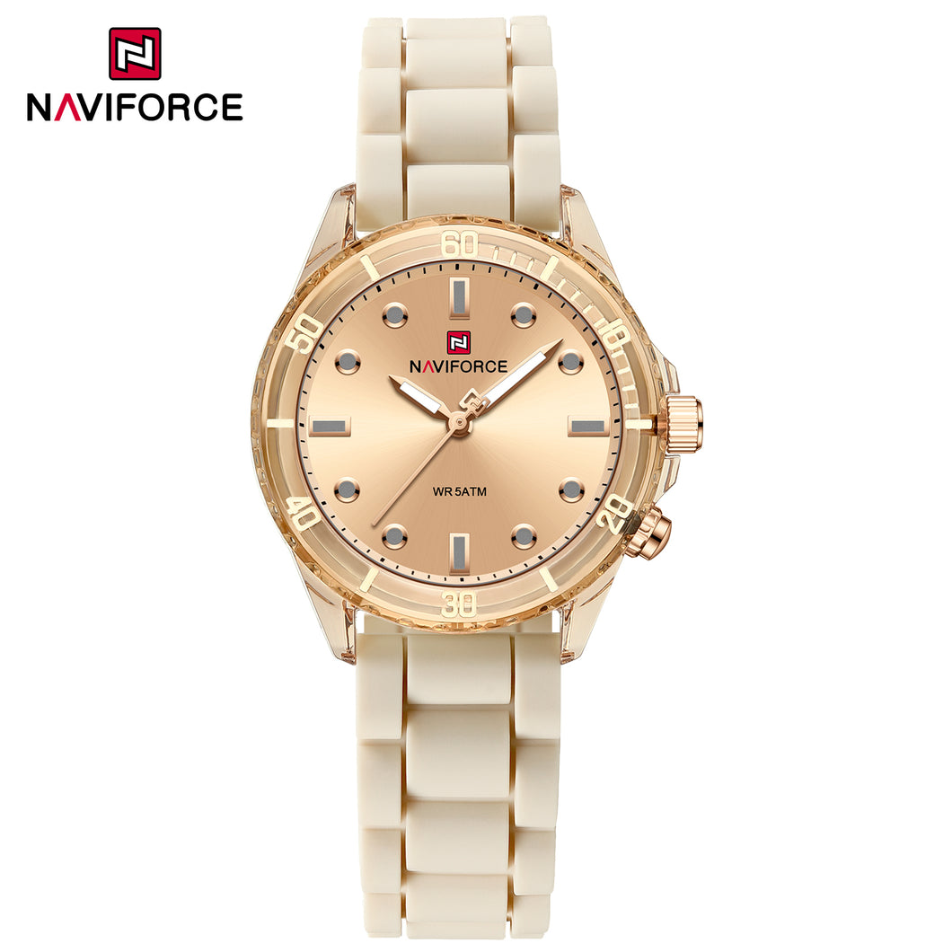 Naviforce Acero Análogo Dama NF7115