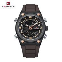 Cargar imagen en el visor de la galería, Naviforce Goma Doble Hora Ref NF9265
