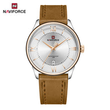 Cargar imagen en el visor de la galería, Naviforce Cuero Calendario Ref NF9272L
