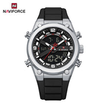 Cargar imagen en el visor de la galería, Naviforce Goma Doble Hora Ref NF9265
