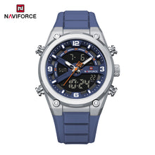 Cargar imagen en el visor de la galería, Naviforce Goma Doble Hora Ref NF9265
