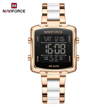 Cargar imagen en el visor de la galería, Naviforce Acero Digital Dama Ref NF5057
