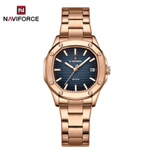 Cargar imagen en el visor de la galería, Naviforce Dama Acero Calendario Ref NF5069S
