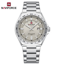 Cargar imagen en el visor de la galería, Naviforce Acero Calendario Ref NF9266
