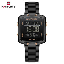 Cargar imagen en el visor de la galería, Naviforce Acero Digital Dama Ref NF5057
