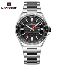 Cargar imagen en el visor de la galería, Naviforce Acero Calendario Ref NF9266
