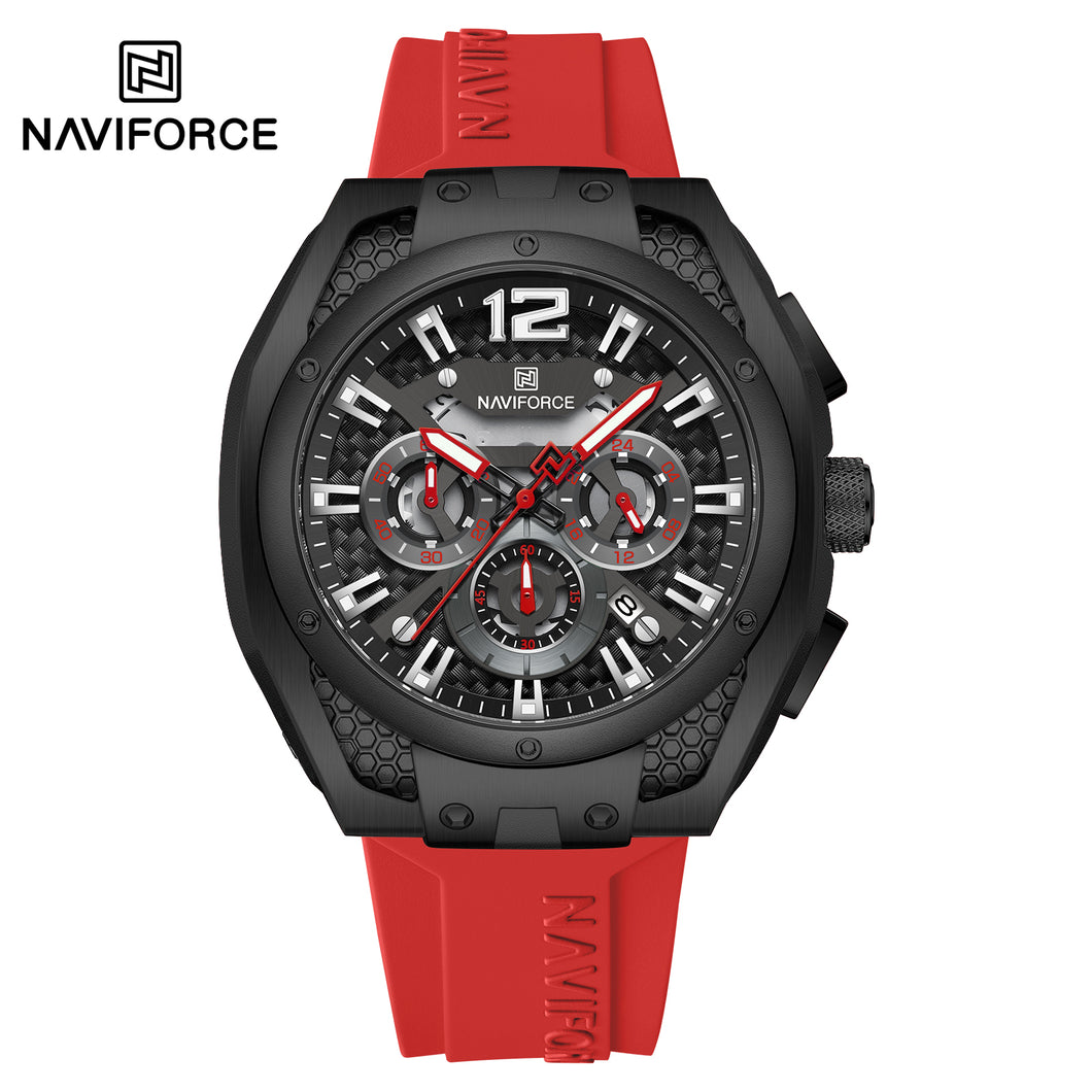 Naviforce Goma Cronógrafo Ref NF8063