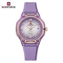 Cargar imagen en el visor de la galería, Naviforce Dama Silicona Calendario Ref N6110

