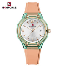 Cargar imagen en el visor de la galería, Naviforce Dama Silicona Calendario Ref N6110
