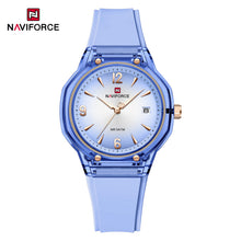 Cargar imagen en el visor de la galería, Naviforce Dama Silicona Calendario Ref N6110
