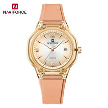 Cargar imagen en el visor de la galería, Naviforce Dama Silicona Calendario Ref N6110
