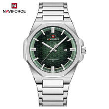 Cargar imagen en el visor de la galería, Naviforce Acero Calendario Ref NF9245
