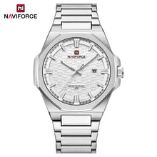 Cargar imagen en el visor de la galería, Naviforce Acero Calendario Ref NF9245
