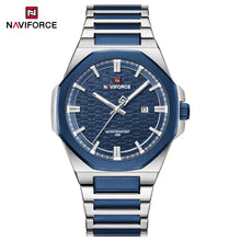 Cargar imagen en el visor de la galería, Naviforce Acero Calendario Ref NF9245
