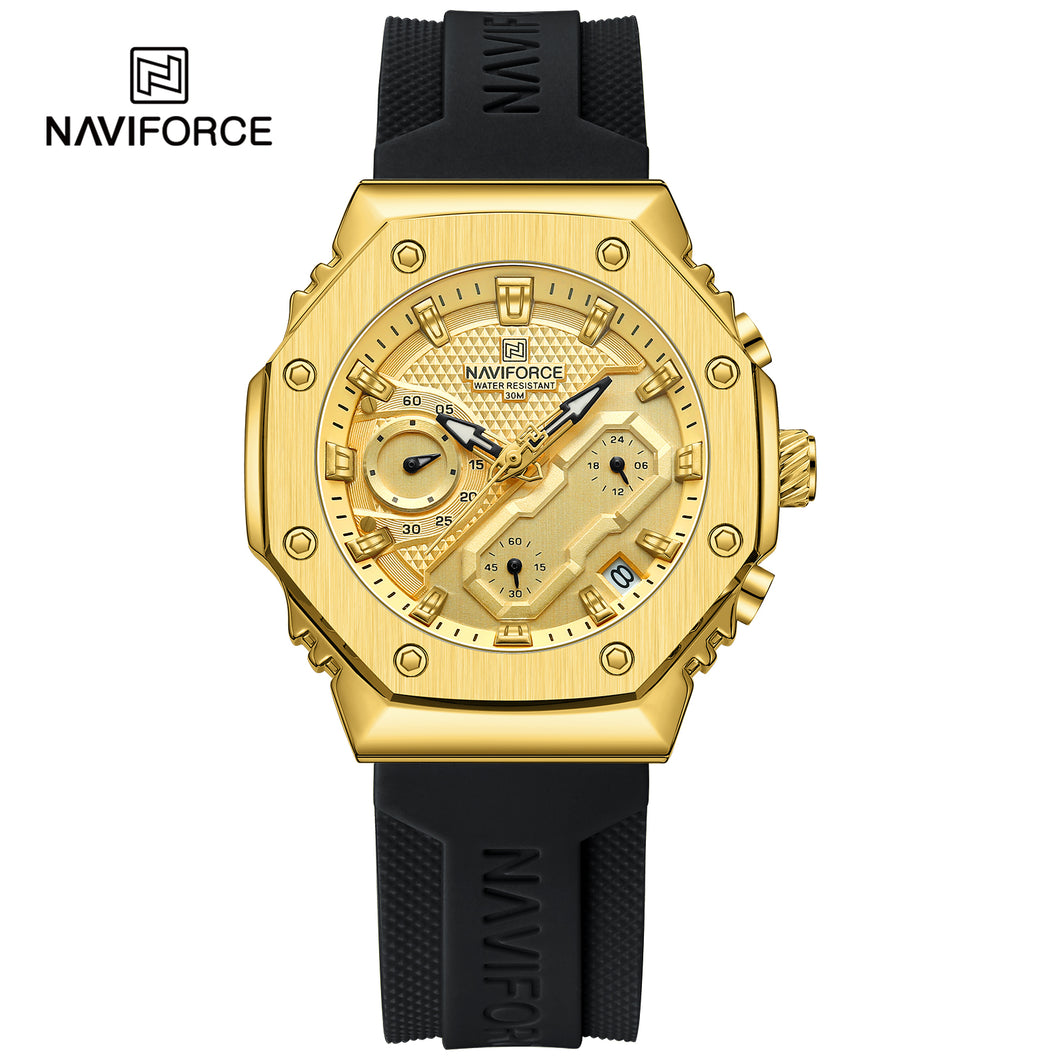 Naviforce Dama Análogo Funcional Silicona Ref NF8035L