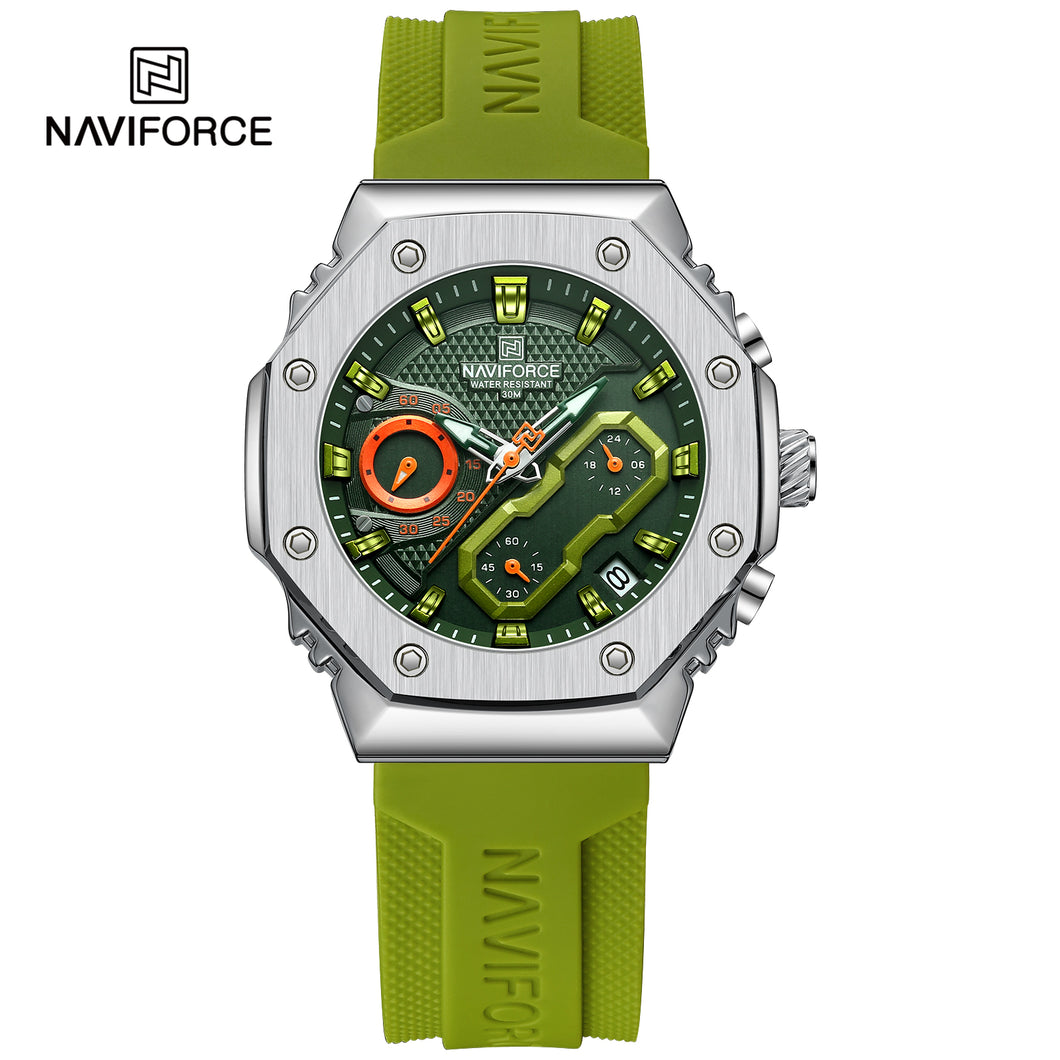 Naviforce Dama Análogo Funcional Silicona Ref NF8035L