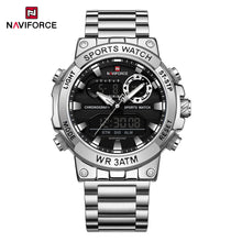 Cargar imagen en el visor de la galería, Naviforce Acero Doble Hora Ref NF9237
