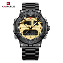 Cargar imagen en el visor de la galería, Naviforce Acero Doble Hora Ref NF9237
