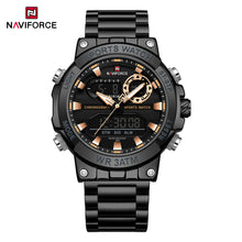 Cargar imagen en el visor de la galería, Naviforce Acero Doble Hora Ref NF9237
