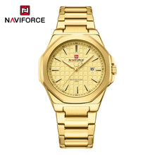Cargar imagen en el visor de la galería, Naviforce Acero Calendario Ref NF9258
