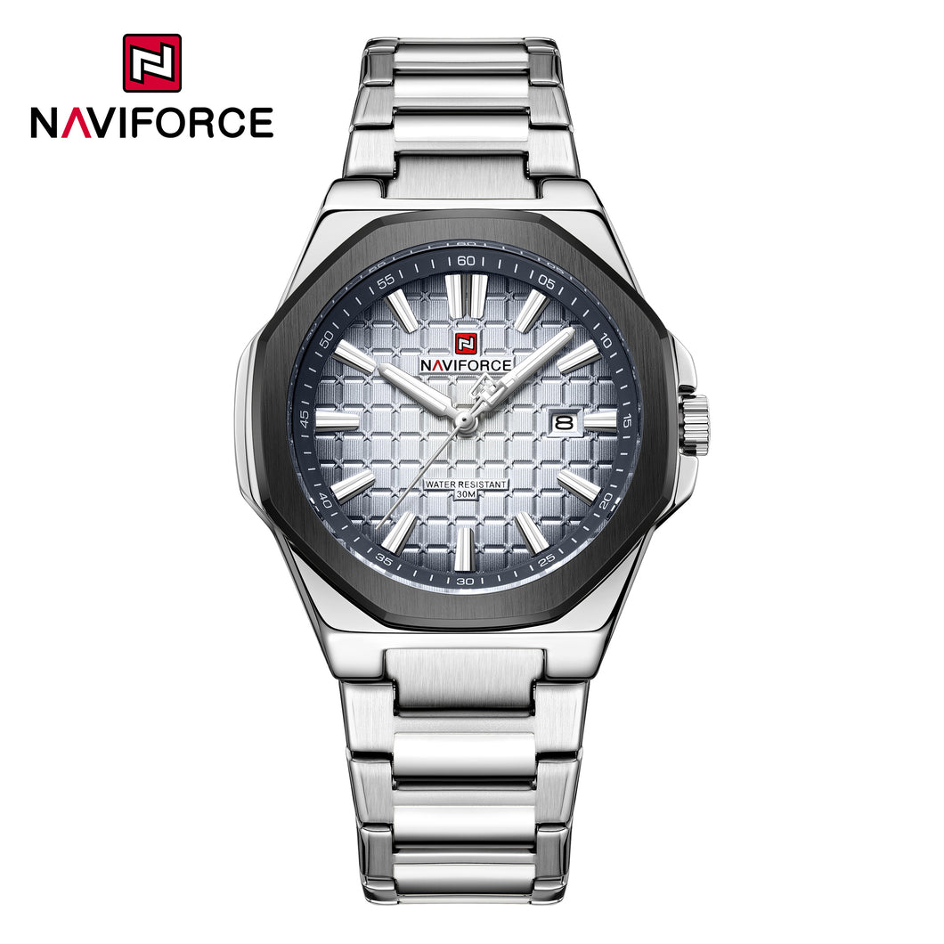 Naviforce Acero Calendario Ref NF9258