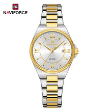 Cargar imagen en el visor de la galería, Naviforce Dama Acero Calendario Ref NF5073
