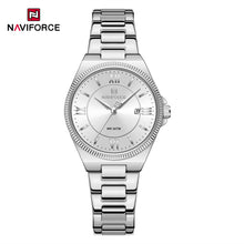 Cargar imagen en el visor de la galería, Naviforce Dama Acero Calendario Ref NF5073
