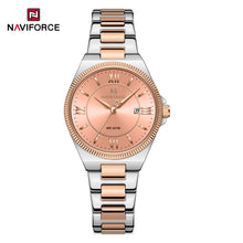 Cargar imagen en el visor de la galería, Naviforce Dama Acero Calendario Ref NF5073
