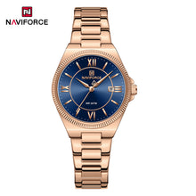 Cargar imagen en el visor de la galería, Naviforce Dama Acero Calendario Ref NF5073
