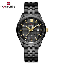 Cargar imagen en el visor de la galería, Naviforce Acero Calendario Ref NF9255
